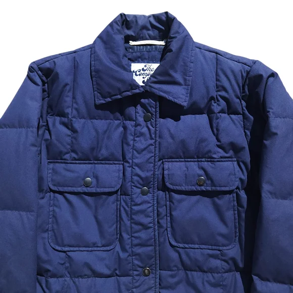 Vintage The Company Store Goose Down Filled Puffer Coat Jacket Men’s Size Small